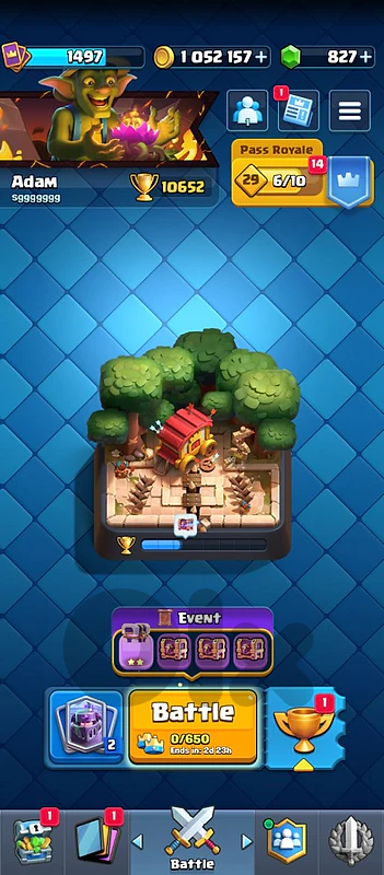 account clash royale