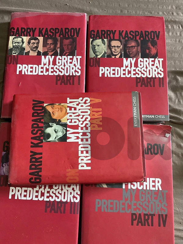 chess books for garry kasparov old version