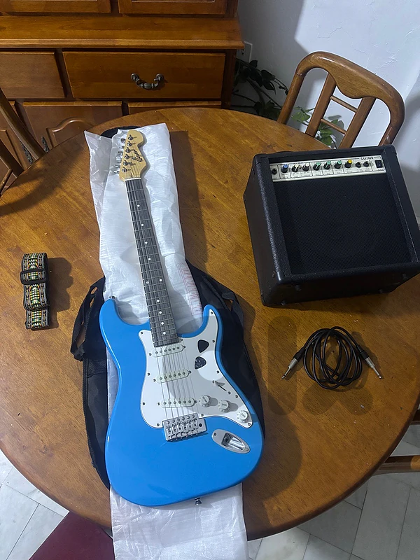 package electric guitar amp