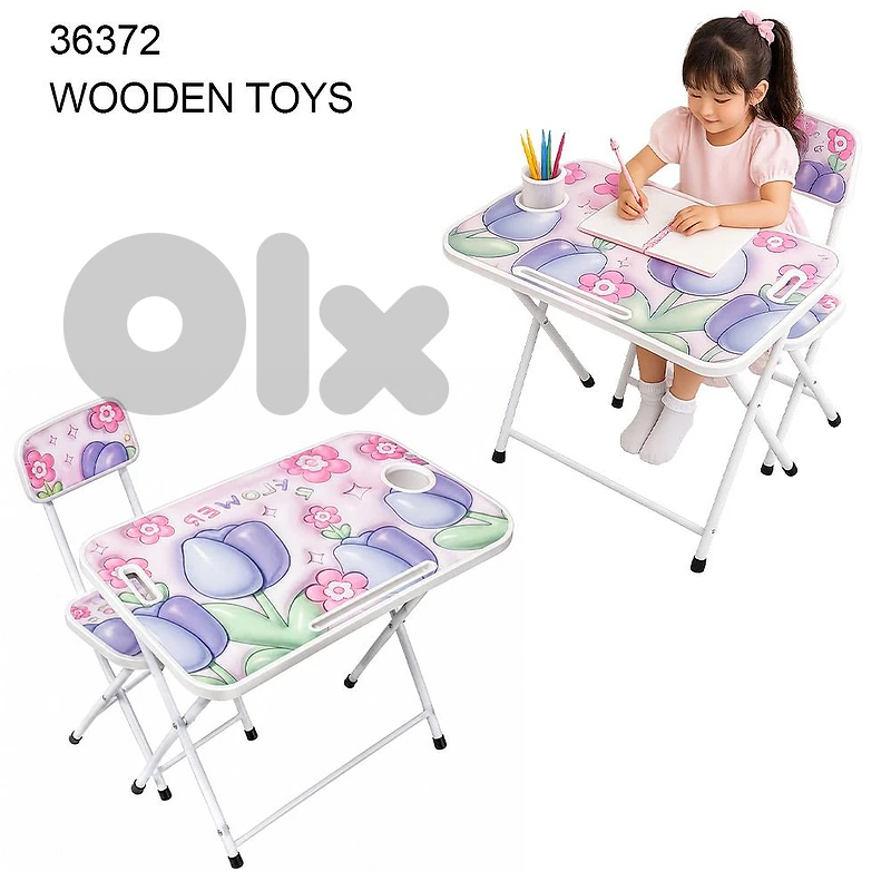 Kids Table with Chair طاولة و كرسي للأطفال Kids Table with Chair طاولة و كرسي للأطفال
