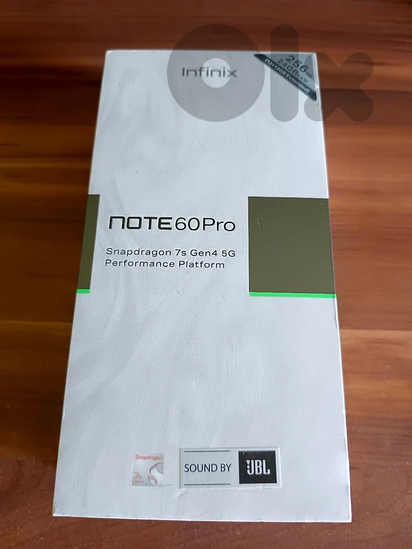 Infinix note 60 pro 256 12grm