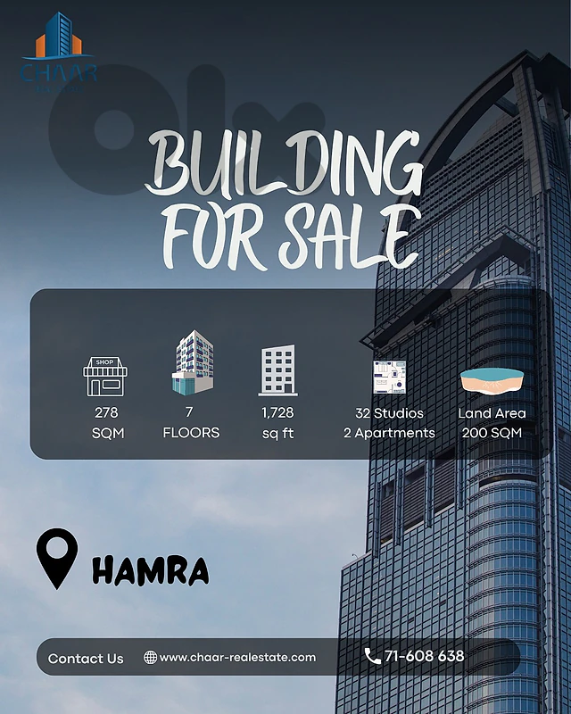 Building For Sale in Hamra - #R3228