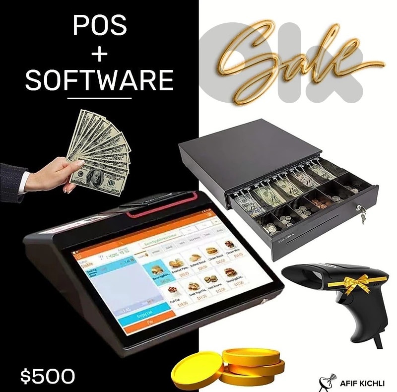 POS for Restaurants, Stores & Companies + FREE SOFTWARE LICENSE