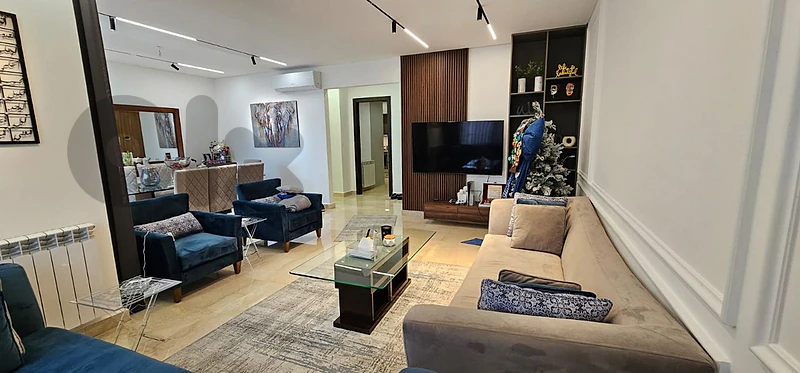fully decorated 3 bedrooms in hazmieh