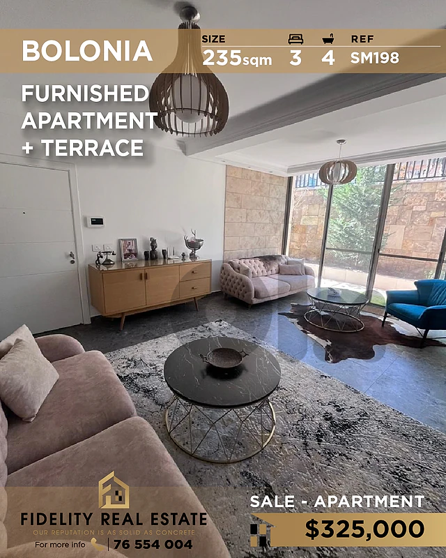 Apartment for sale in Bolonia SM198 شقة  للبيع في بولونيا