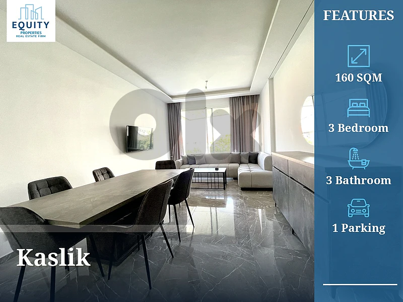 Furnished 160 SQM Apartment For Rent In Kaslik #RK10258