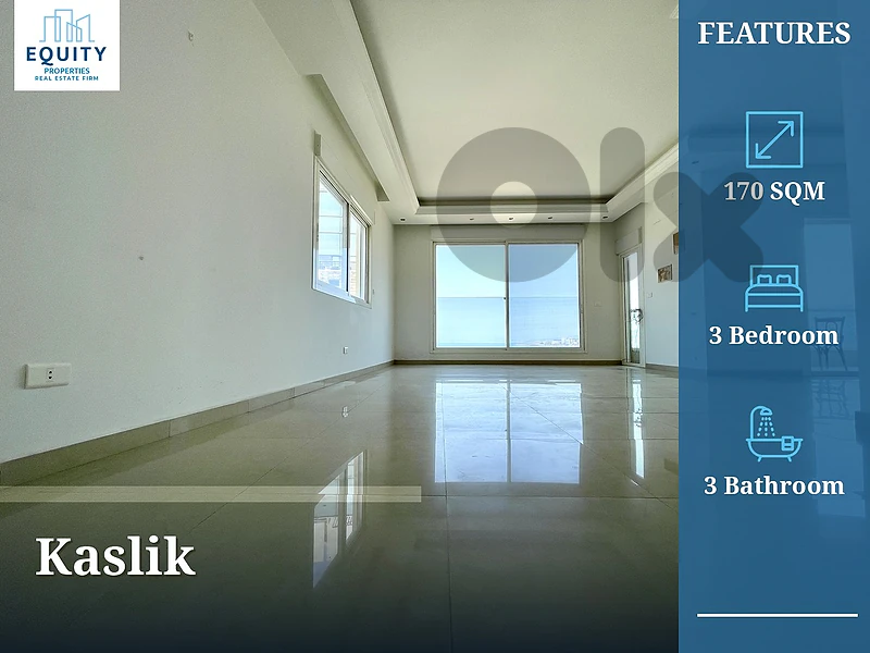 170 SQM Apartment For Rent In Kaslik #RK10158