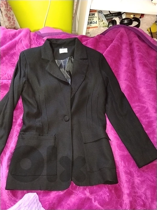 black blazer