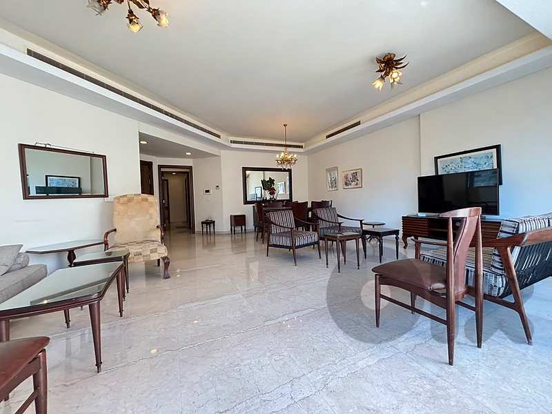 FURNISHED APT IN AIN EL MRAISSEH PRIME | 200SQ | SEA VIEW | JNR-520 MB