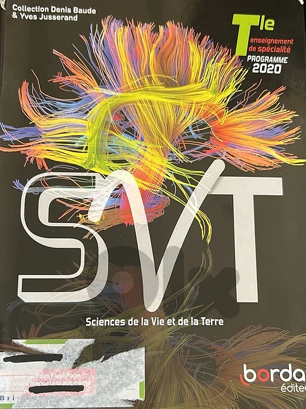 Manuel SVT Tle- Bordas Édition 2020