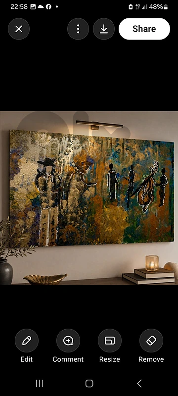 رسم زيتي