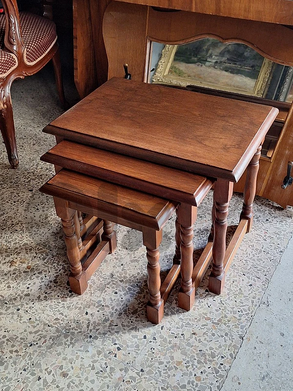 3 antique tables