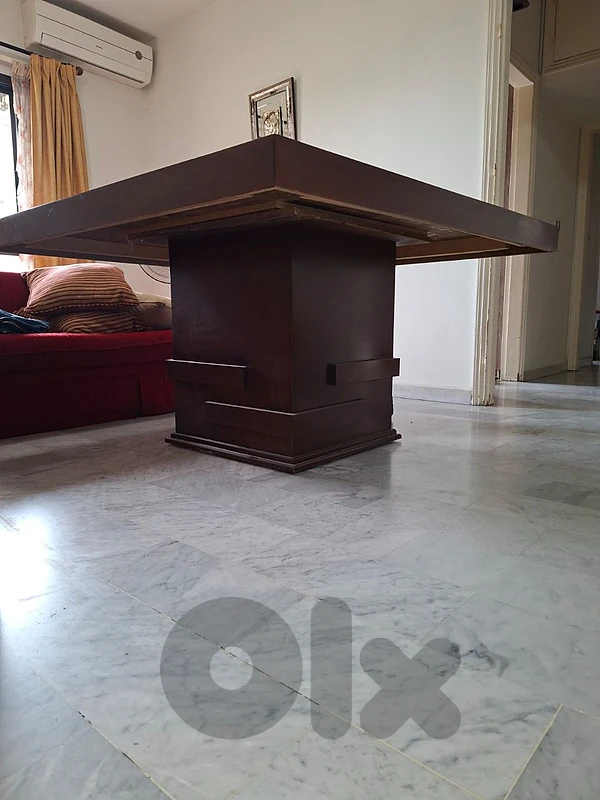 8 seater square table