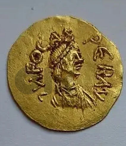 Set of Two Eastern Roman Gold Tremissis Emperor Focus 601 AD