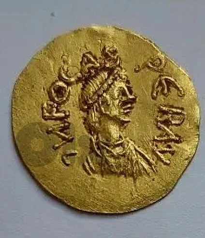 Ancient Byzantine Gold coin Emperor Phocus weight 0.97gr year 602 AD