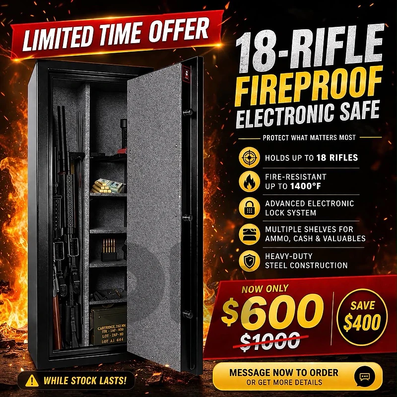 Aegis Gun Safe Box 10-18-22 Capacity