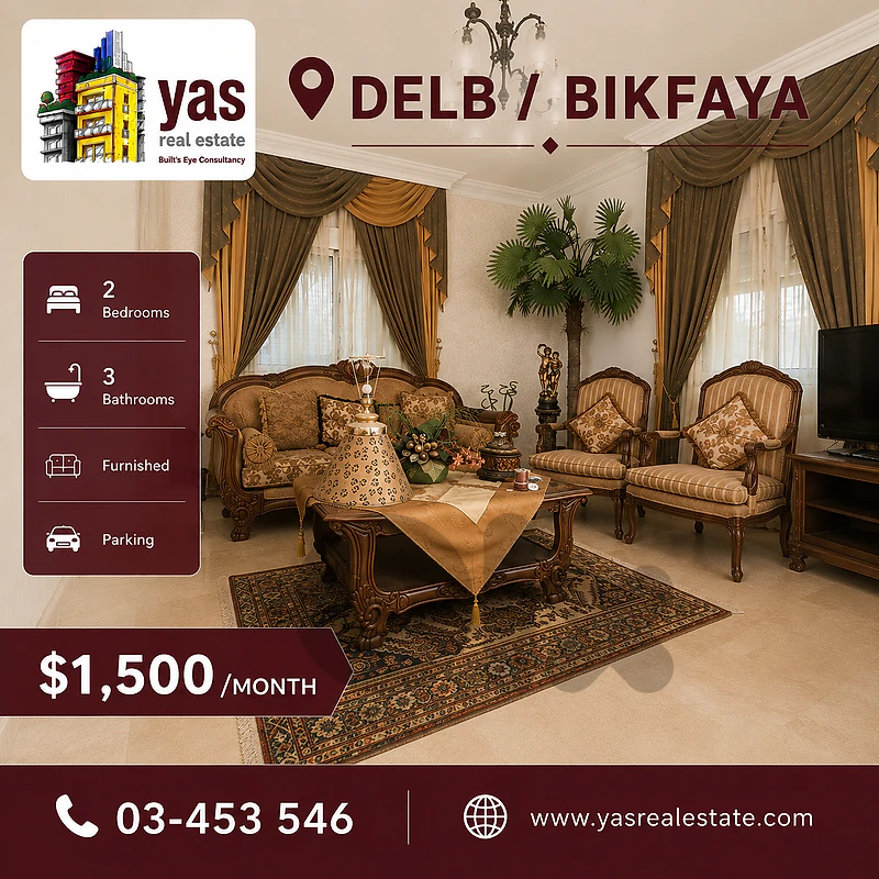Delb/Bikfaya 280m2 | Furnished | Excellent Condition | View | EW |