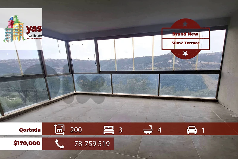 Qortada 200m2 | 50m2 Terrace | Mountain View | High End | TCH