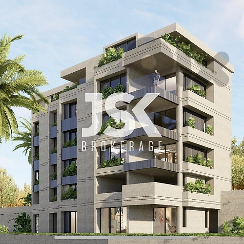 L22239 Apartment With Terrace For Sale in Mazraat Yachouh