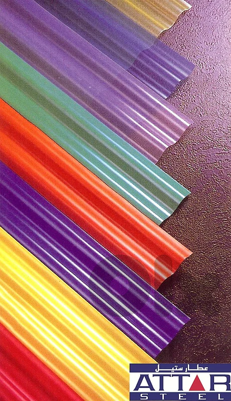 Colored Corrugated TOT Roofing Sheets — $2.5/m — Multiple Colors Colored Corrugated TOT Roofing Sheets — $2.5/m — Multiple Colors