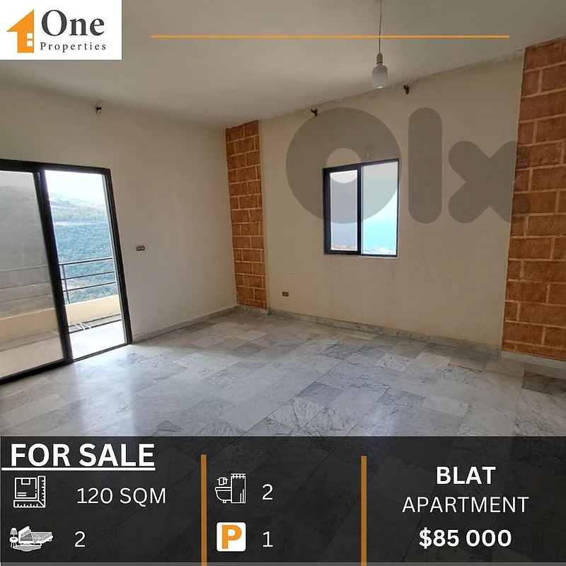 APARTMENT FOR SALE IN BLAT JBEIL