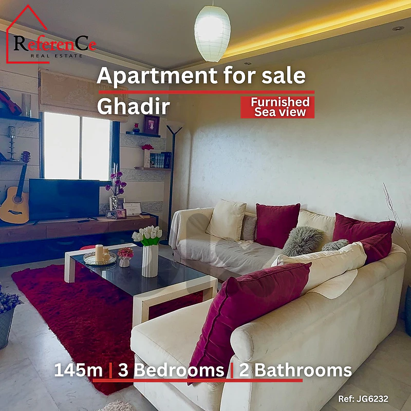 Furnished apartment in Ghadir for sale شقة المفروشة في غادير للبيع