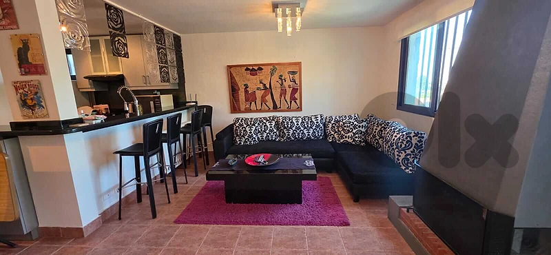 Furnished mountain chalet + balcony & mountain view in Faraya for rent