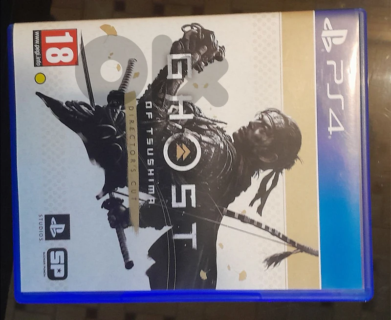 ghost of tsushima directors cut  used 1 week only ps4