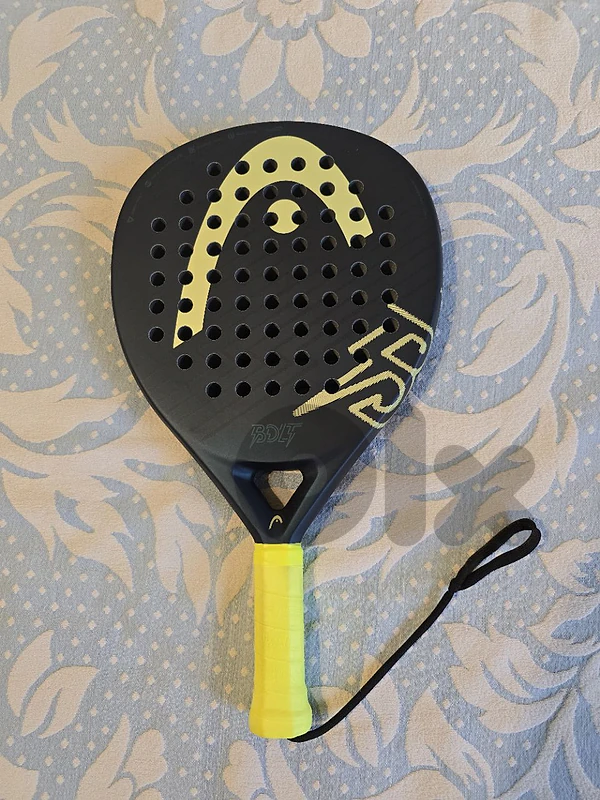 HEAD Bolt Padel Racket – Brand New (Black/Yellow/Volt)