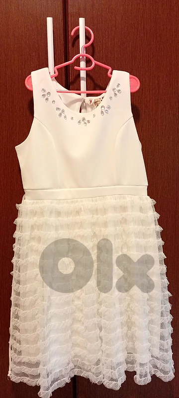 dress and shoes kids فستان و سكربينة للاطفال