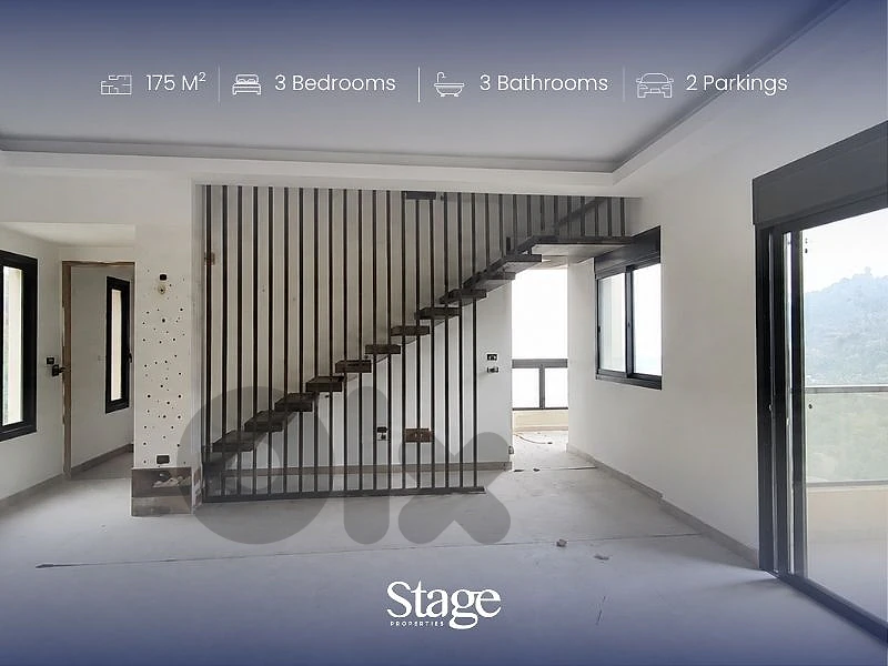 175 SQM Duplex with Rooftop Terrace in Daroun – Harissa 175 SQM Duplex with Rooftop Terrace in Daroun – Harissa
