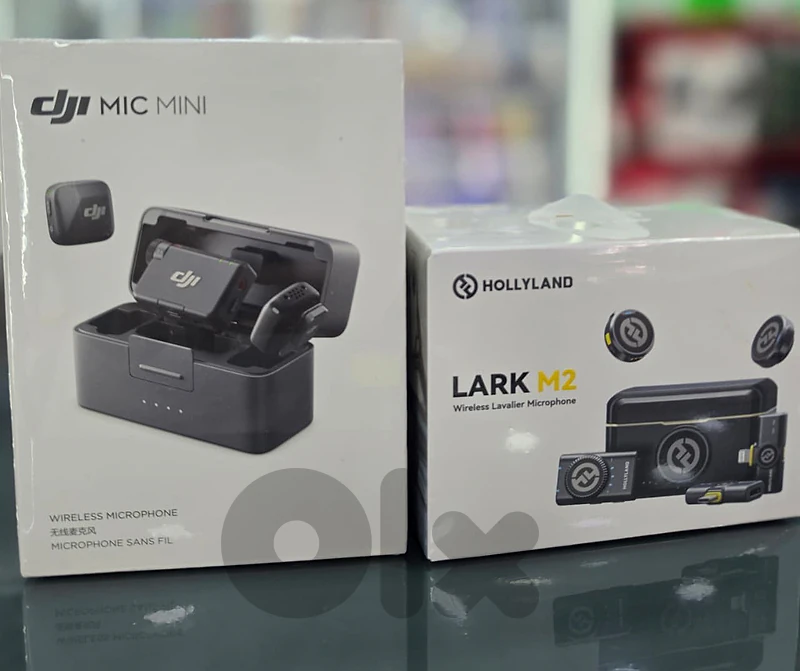 DJI Mic Mini - Lark M2 Wireless microphones