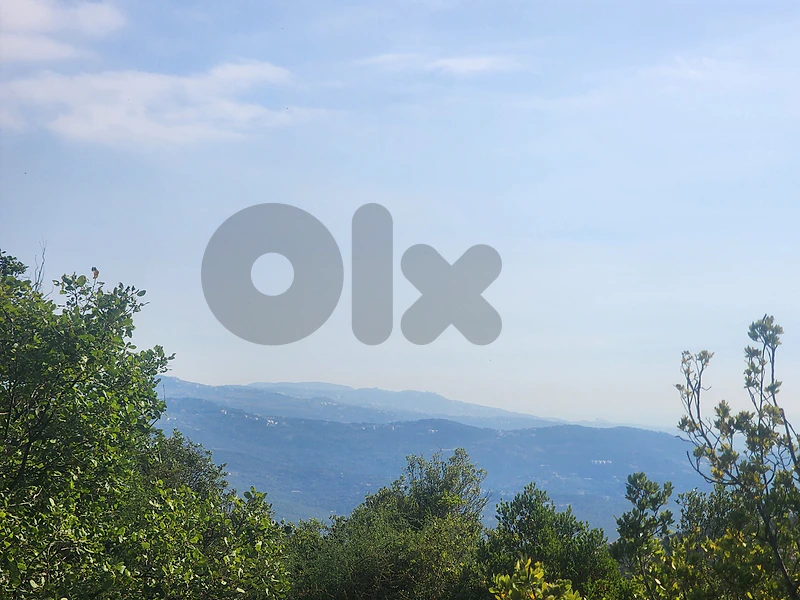 1010 SQM Prime Location Land in Mar Moussa Overlooking the Mountains