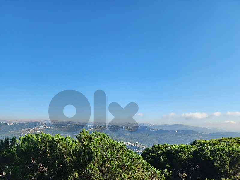 1620 SQM Land in Broumana (Mar Chaaya), Metn Overlooking the Mountains