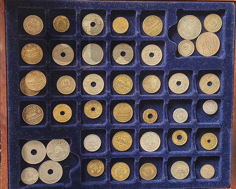 Lebanese coin collection🇱🇧 مجموعتنا من العملات اللبنانية
