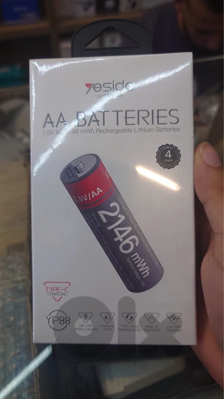 Yesido yp88 AA batteries