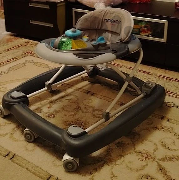 MAESTRO-Baby Walker & Rocker (Grey)