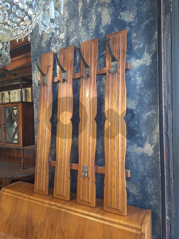 solid wood clothes hanger