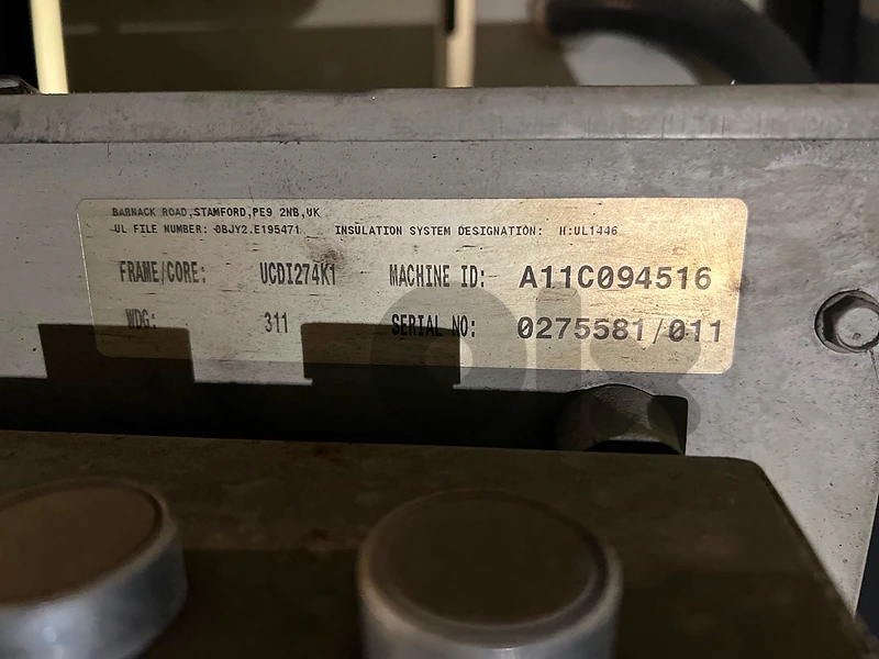 250 kva generator in very good condition