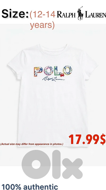 Polo Ralph Lauren 100% authentic