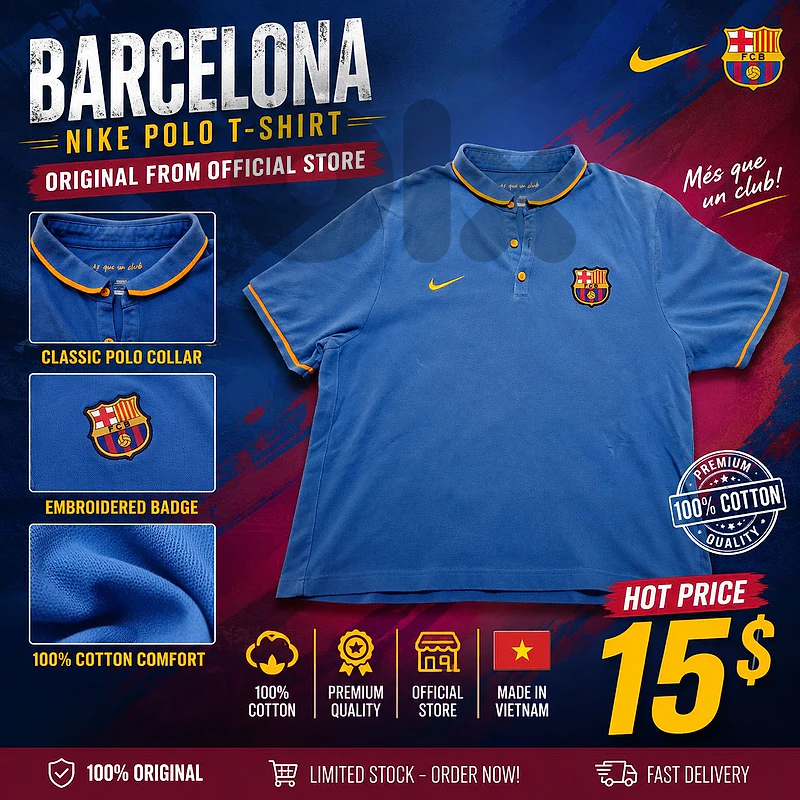 Barcelona nike polo