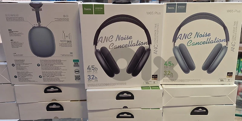 HOCO WIRELESS HEADPHONES ANC W65 PLUS