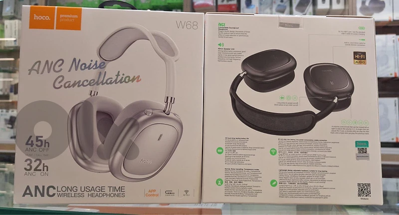 HOCO WIRELESS HEADPHONES ANC W68