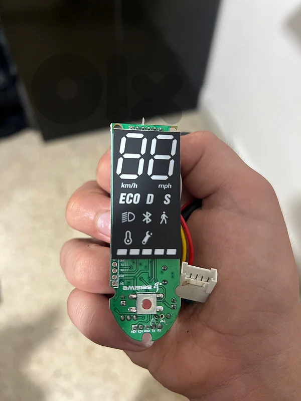 e scooter dash board