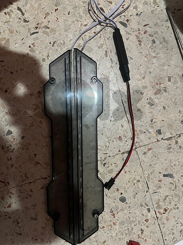 led lights escooter