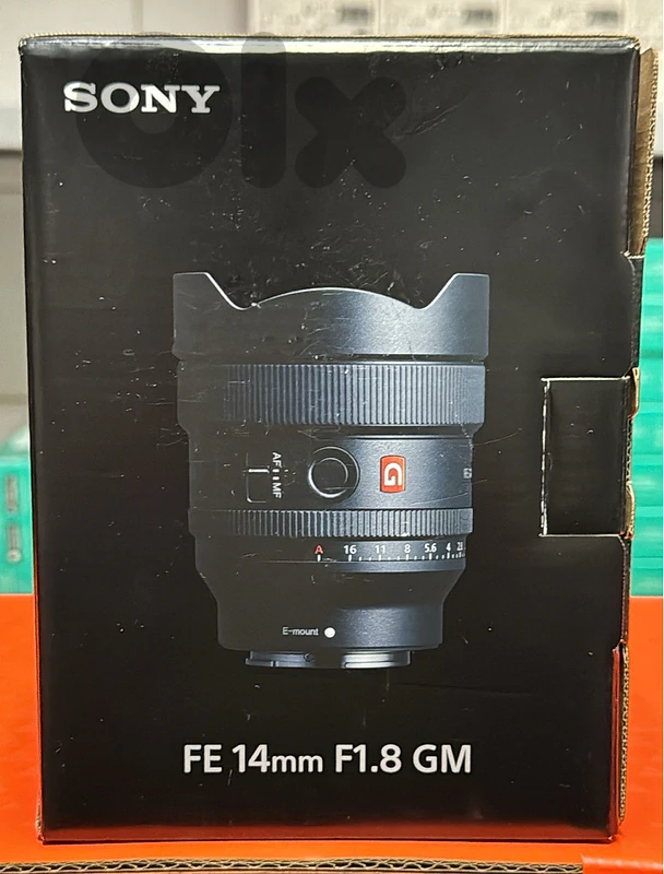 Sony FE 14mm F1.8GM Lens
