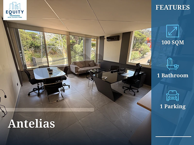 Furnished 100 SQM Office For Rent In Antelias #JH10519