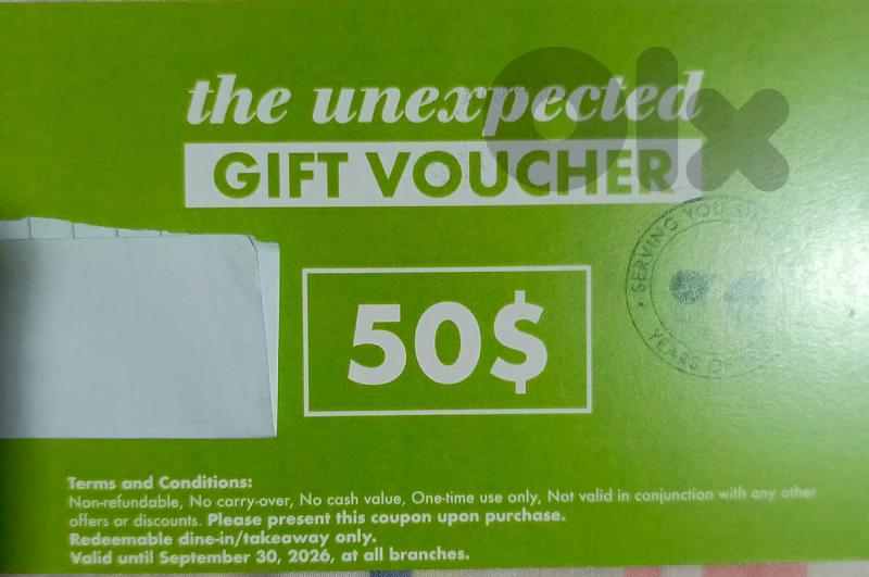 Zaatar W Zeit 50 $ Voucher