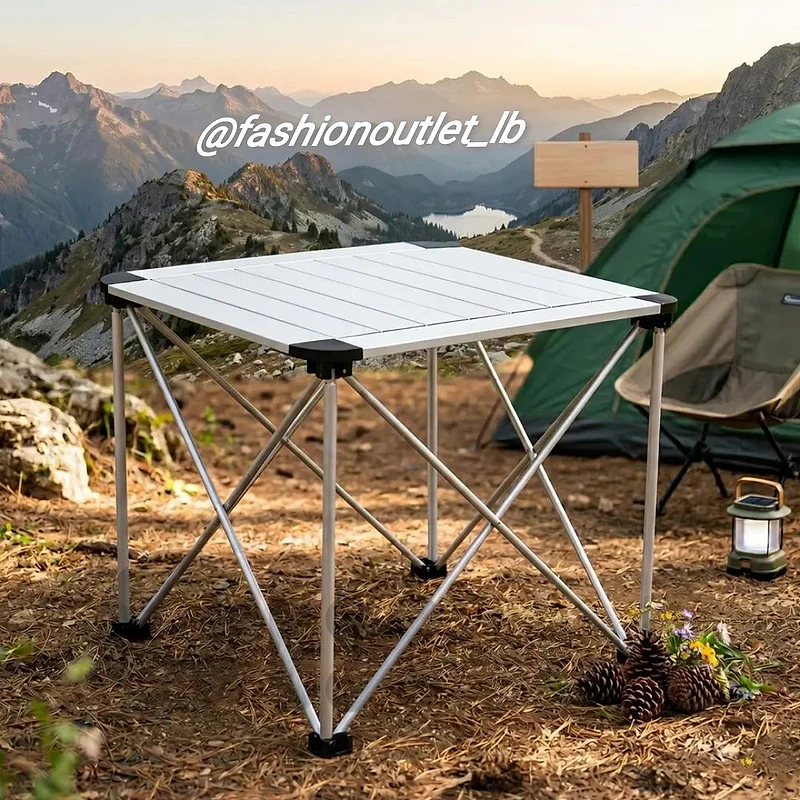 HEAVY-DUTY FOLDABLE ALUMINUM TABLE