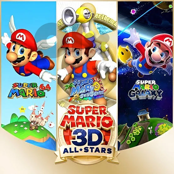 Mario all stars game card (rare find)